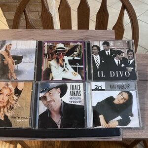 Music CD Collection with Various Artists